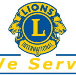 We serve Logo